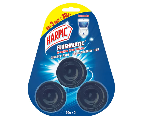 Harpic Flushmatic Marine, 3pcs